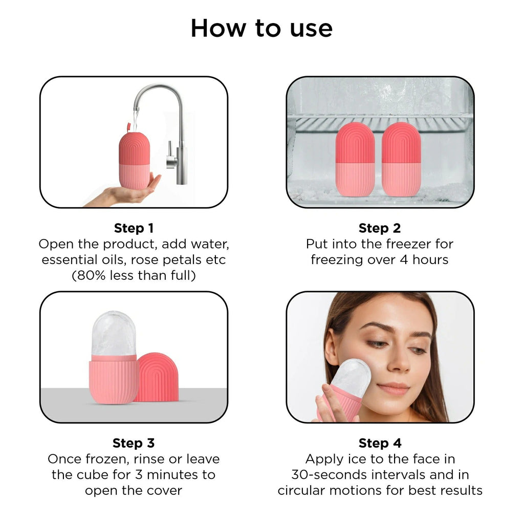 Silicone Facial Ice Roller