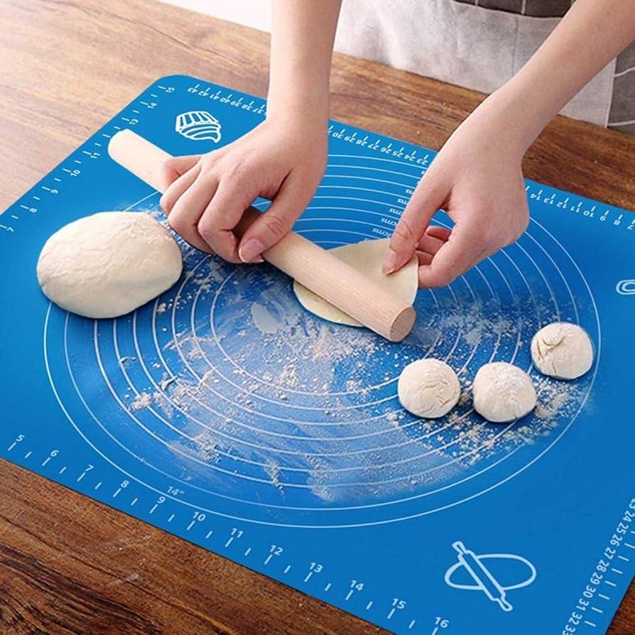 Non-Slip Pastry Mat for Dough, Baking & Cake