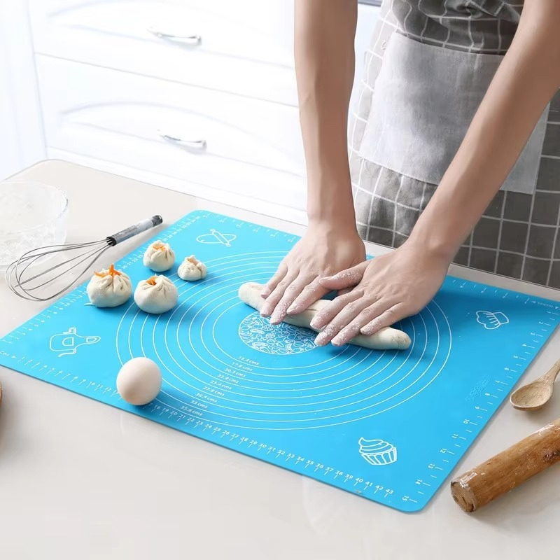 Non-Slip Pastry Mat for Dough, Baking & Cake