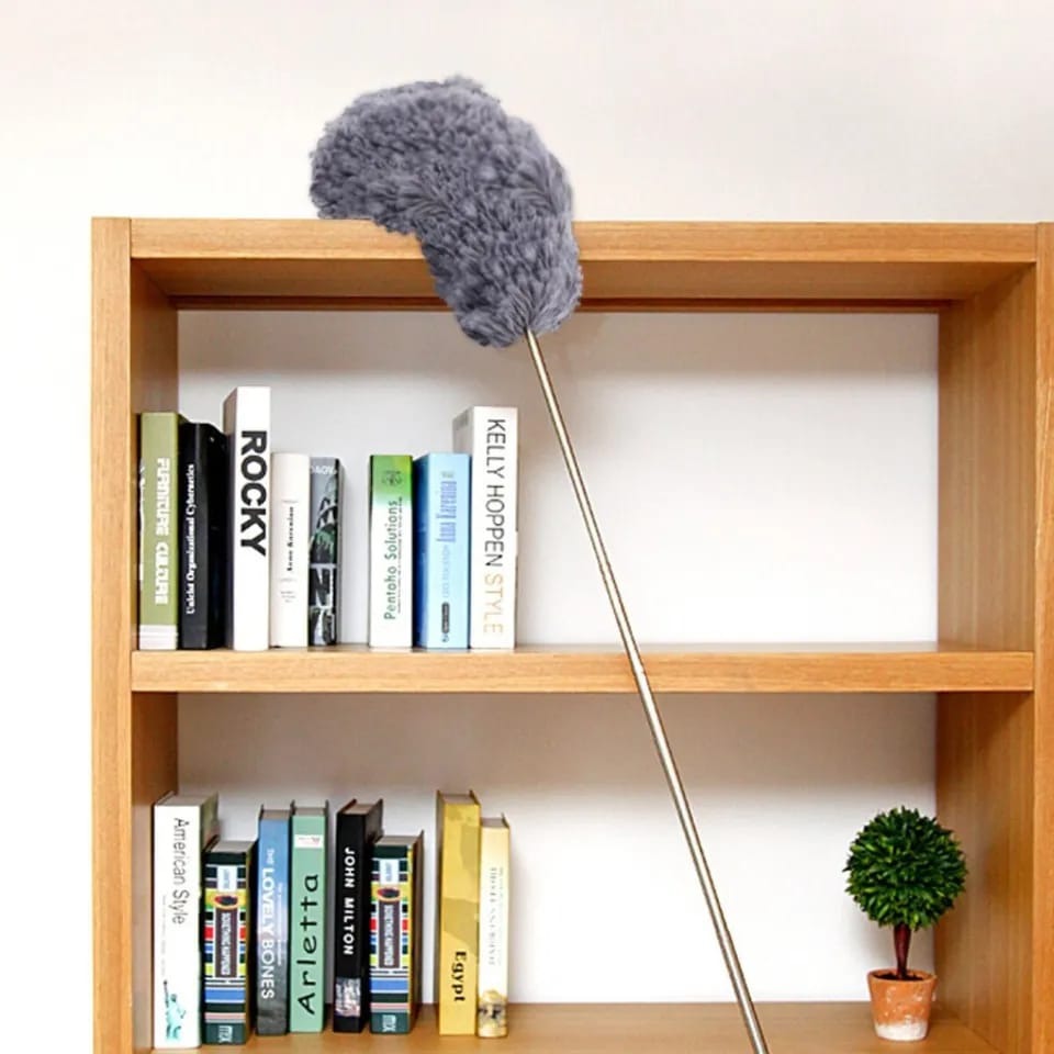 Flexible Microfiber Duster with Extendable Reach